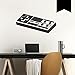 Produktbild WANDKINGS Wandtattoo Retro Controller 40 x 19 cm schwarz - erhältlich in 33 Farben