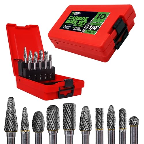 Carbide Burr Set 1/4