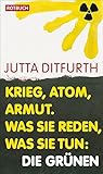 rotbuche schlieren  Krieg, Atom, Armut. Was sie reden, was sie tun: Die Grünen (Rotbuch)