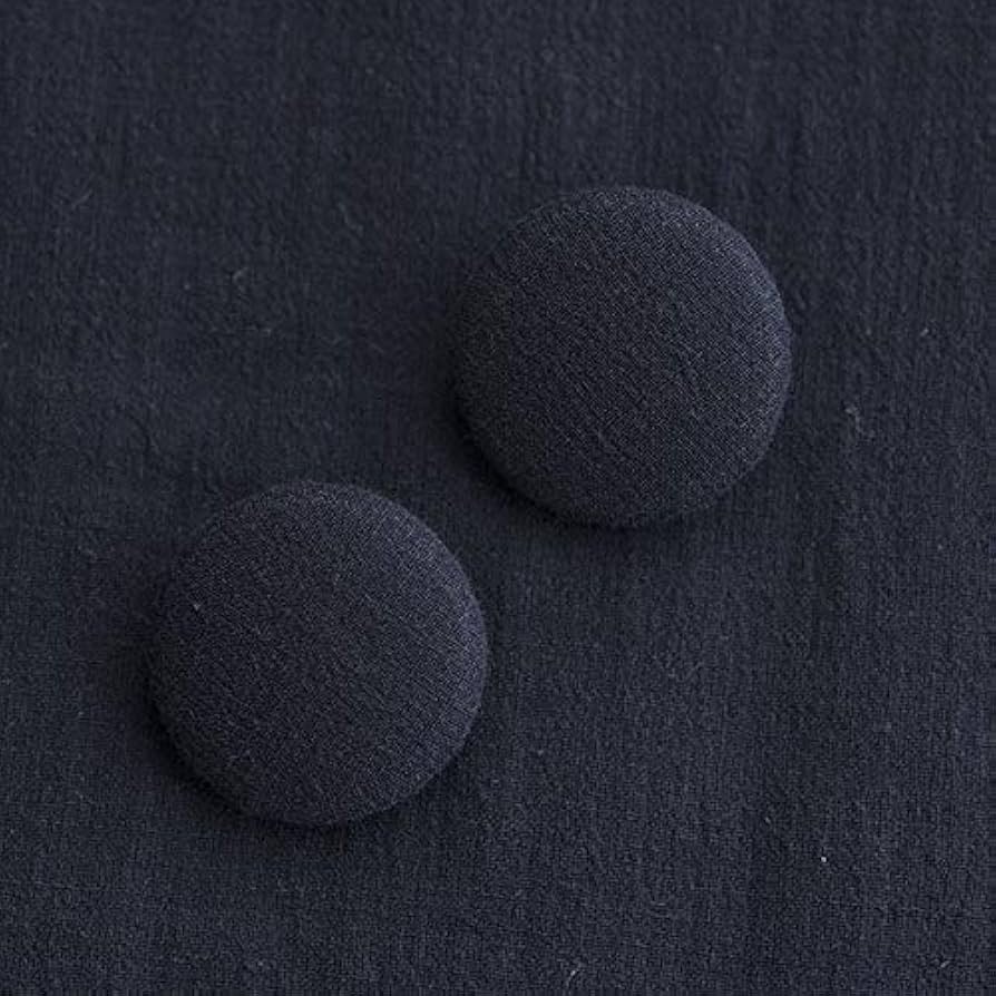 Sheglit 別珍胸元開きジャケット くるみボタン ネイビー 美品 Amazon | くるみボタン（平くるみボタン） ＃BT186 1穴 25mm C/#NAVY