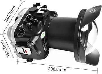 Amazon | Seafrogs 40m/130フィート 水中カメラハウジングケース 6