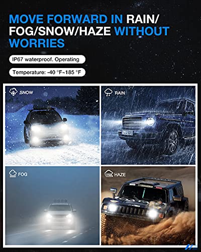 Nilight 9006 Led Headlight Bulbs, 9006/Hb4 Low Beam Headlight Bulb 9006 Led Bulbs 14000Lm 6000K Cool White Non-Polarity, Pack Of 2 #TOP5