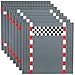 Strictly Briks Racetrack Baseplates 10" x 10" Building Brick Base Plate 100% Compatible with All Major Brands | Building Bases for City Roads, Towns and Garages and More | 4 Straight and 4 Curved