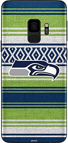 Skinit Decal Phone Skin Compatible with Galaxy S9 - Officially Licensed NFL Seattle Seahawks Trailblazer Design