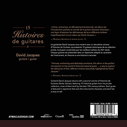15 HISTOIRES DE GUITARES: VOL. 2