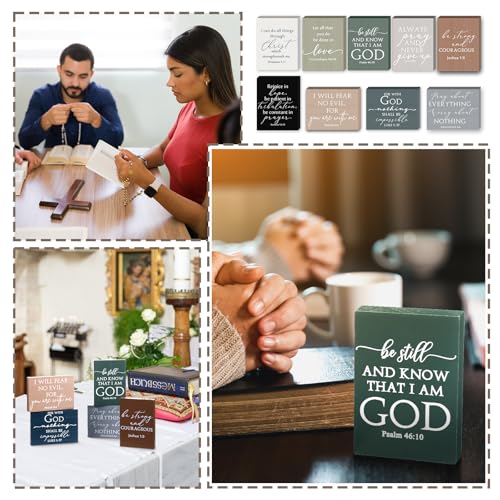 Yousoontic 9 Pcs Small Christian Desk Wall Decor, Boho, Simple by Yousoontic - Used condition - Image 7