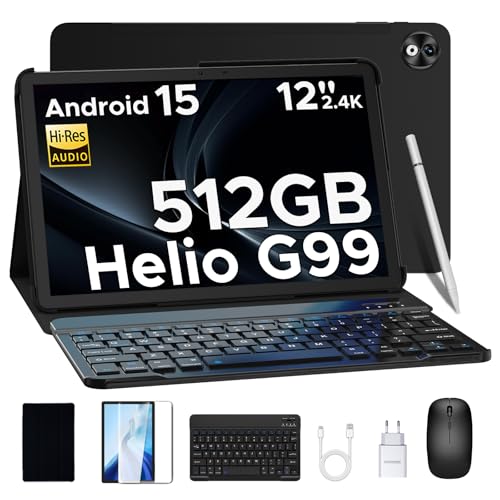 【Helio G99 Processore】 DOOGEE T40 Pro è dotato del chip da gioco Helio G99, che fornisce al tablet in offerta eccellenti capacità multitasking a velocità ed efficienza energetica sorprendenti. Che si tratti di giocare o di eseguire più programmi, il tablet 12 pollici è in grado di fare tutto