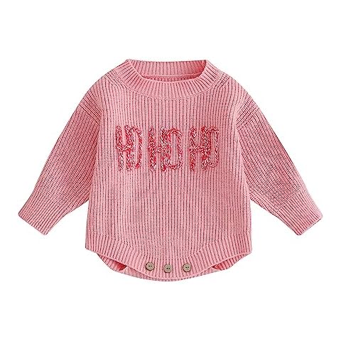 FeMereina Baby Boy Winter Knit Sweater Cover