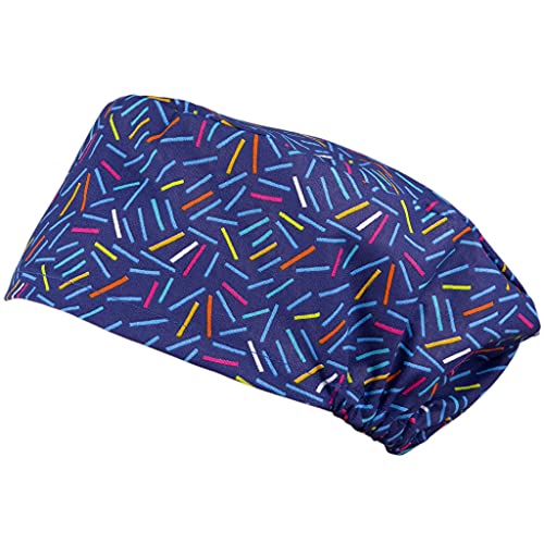 Pilucaps, Gorro quirófano pelo largo modelo MIKADO unisex para mujer y hombre 100% algodón