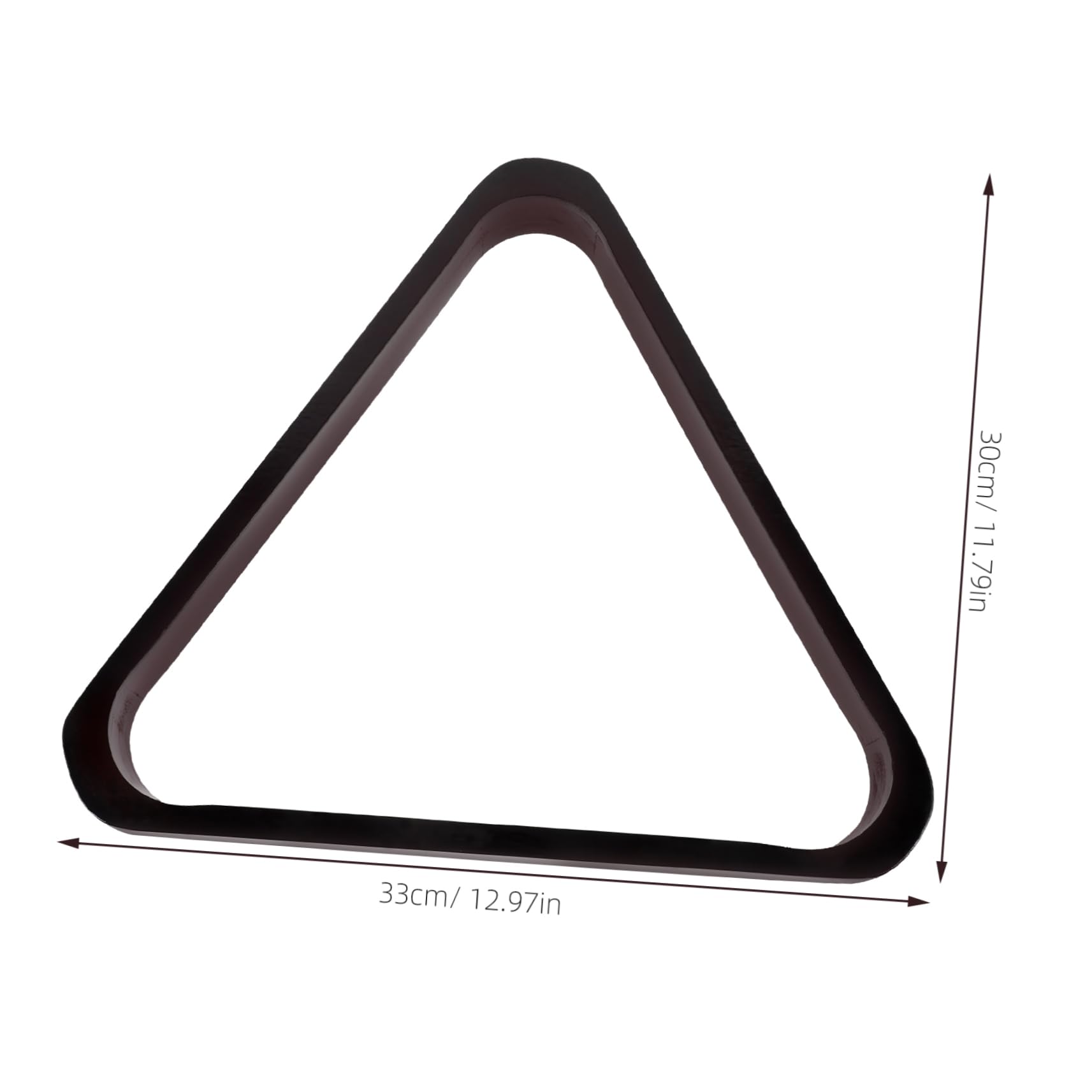 BRIGHTFUFU Billiard Ball Positioner Pool Billiard Display Rack Billiard Triangle Frame for Billiards