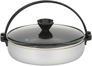 武田コーポレーション【鍋・すき焼き鍋・20cm】シルバー 20×20×6cm IHすき焼き鍋20cm(蓋付) XH-FD20SLV