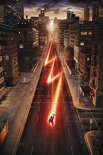 The Flash Barry Allen Silk Wall Poster HD Large Room Decor Art Picture Hot TV Play Series Posters