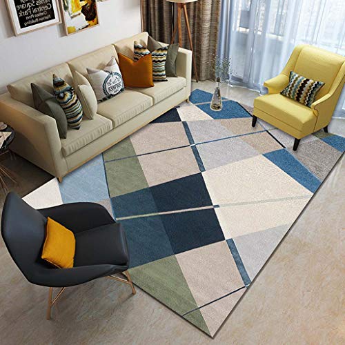 Tapis géométrique pour chambre : la solution pour réchauffer un sol froid