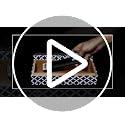 Image of Handicrafts Home Star Artwork Collection, Storage Organizer Decorative Box Multipurpose Gift - Blue White 10x4x2.5 inch