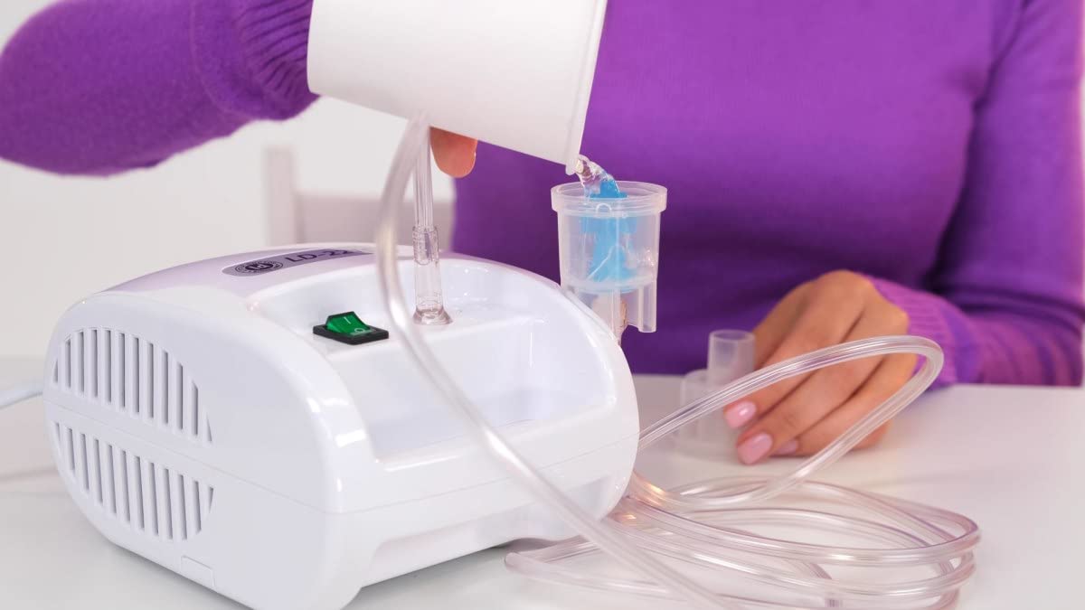 LD-221C inalatore Aerosol terapia, nebulizzatore con compressore