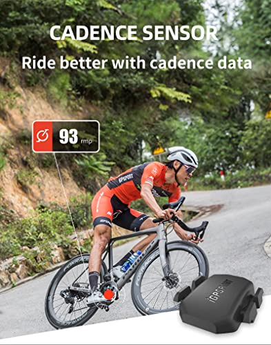 Igpsport Bike Cadence Sensor Compatible Ant+ & Bluetooth Wireless Cadence Sensor #TOP7