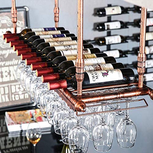 Soporte Retro para Botellas y Copas de Vino 100x30cm miniatura 3