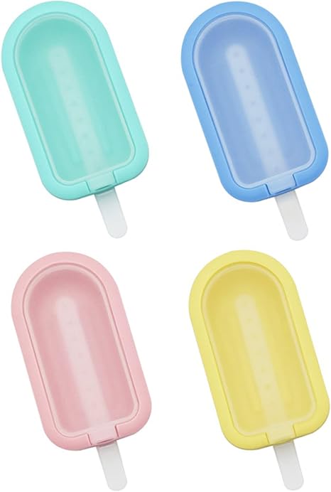 Grevosea Kit Stampo In Silicone Per Portachiavi In Resina - 4 Stampi Rotondi + 10 Portachiavi - Fai Da Te Gioielli E Creazioni