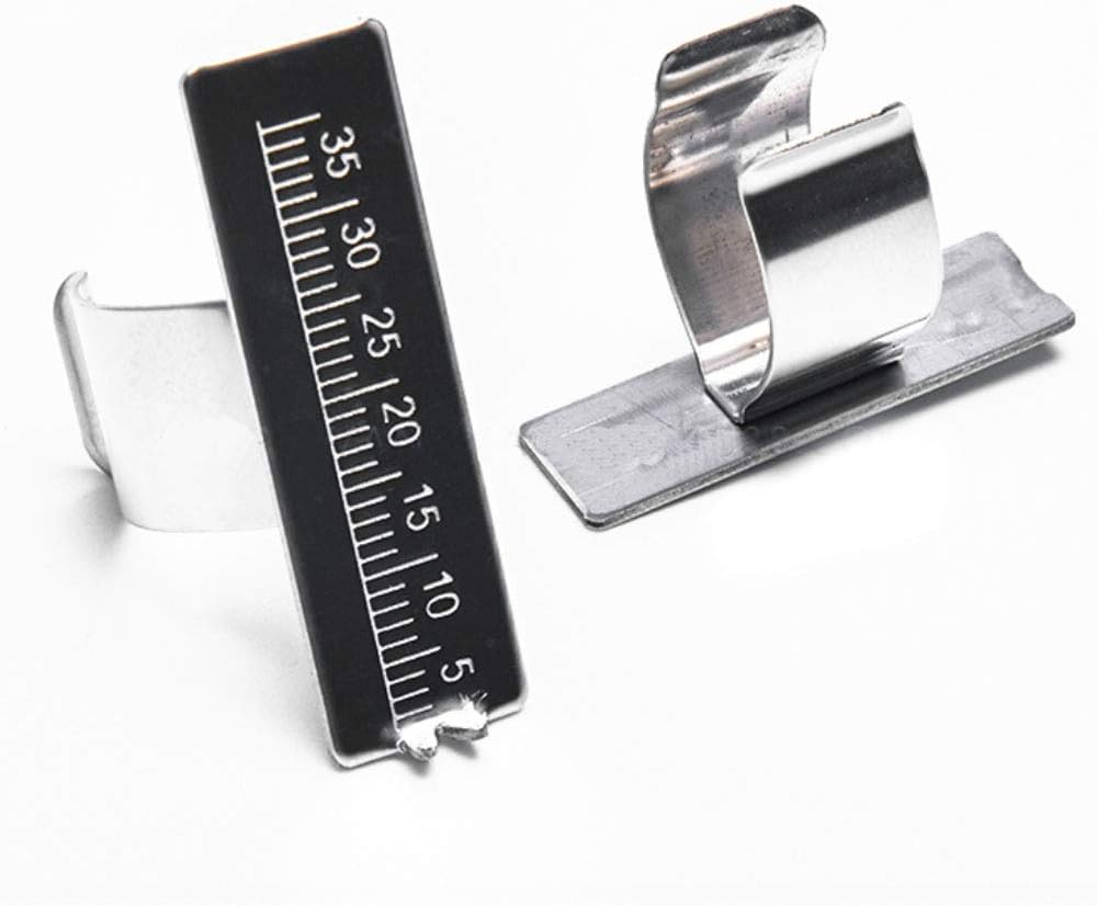 35mm Endo Gauge Finger Ruler Span Measure Scaler For the measurement of root canal. (5Pcs)