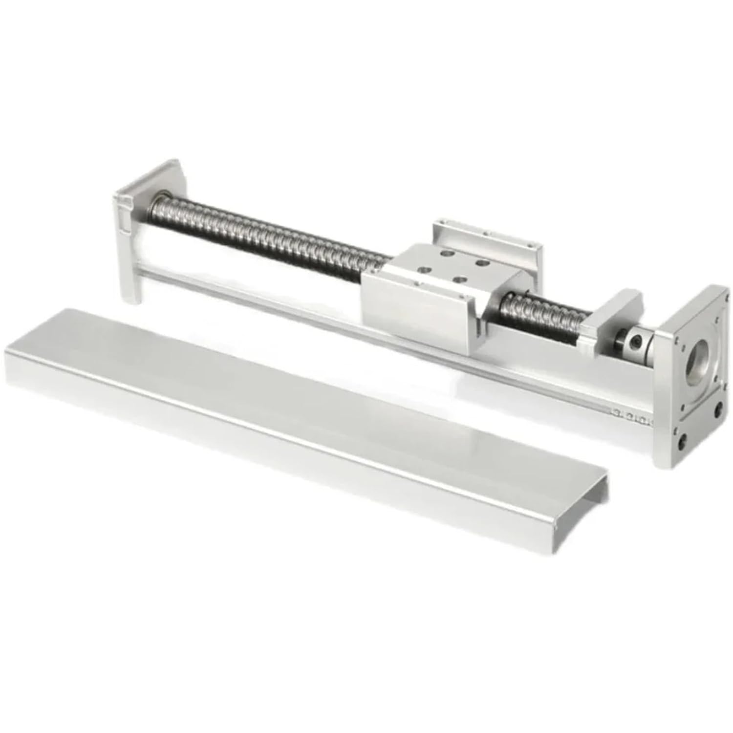 Precision Enclosed CNC Ball Screw Linear Guide Shaft Actuator Module Position Slide Table Rail Motion with 57 Stepper Motor(Actuator only,1500mm Stroke)