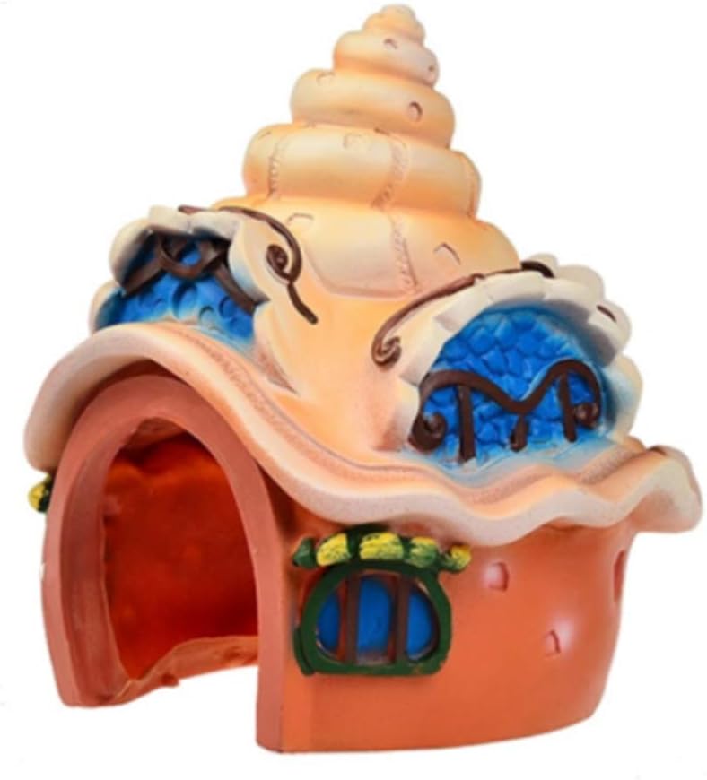 Resin Aquarium Ornaments Decorations Fish Tank Ornament Decoration Castle Theme Series