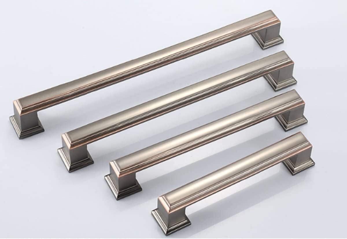 Drawer Handle Bronze Furniture Modern Simple Wardrobe Cupboard Door Handle Creative Drawer Shoe Cabinet Pull Handle Retro Handle (Size : B) (D) (B)