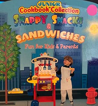 Paperback Snappy Snacks & Sandwiches Fun for Kids & Parents (Junior Cookbook Collection) Book