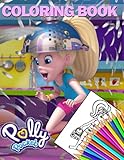  Polly Pocket Coloring Book: Interesting coloring book suitable for all ages, helping to reduce stress after studying, working tiring.– 50+ GIANT Great Pages with Premium Quality Images.