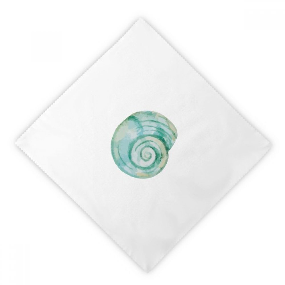 Serviettes en tissu escargot 47x47cm réutilisables pour table dîner lot de 2
