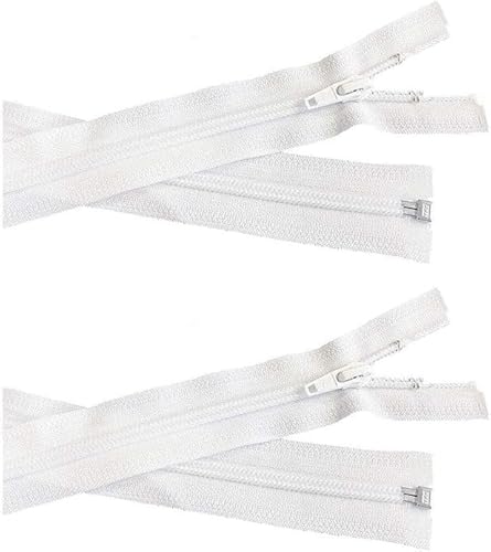 YKK #3 Jacket Lightweight Coil Nylon Separating Zippers - Choose
