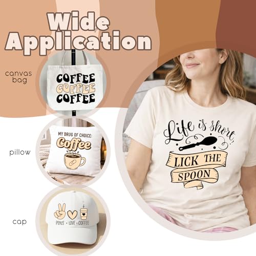 Image of Tintnut Nude Beige Heat Transfer Vinyl Roll,10 inchx6ft Iron on Vinyl | Neutral PU HTV Sheets,easy cut & weed,stretch washable,compatible with iron & heat press for fabric crafts
