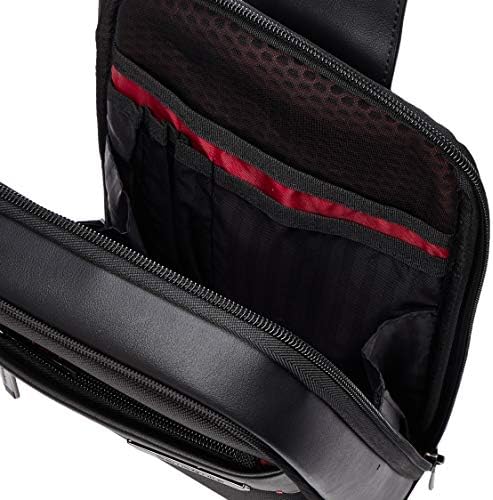 Samsonite Vigon II Sling Pack, 100% Polyester Black|Metallic