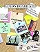Vision Board Kit for Adults: Clip Art, Word Quotes, & Picture Supplies | Creative Motivational Visualization Journal | Law of Attraction Guide | Soft Cover | 8.5x11 (Vision, Set, Goal Trackers)