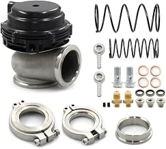 Fit For 44mm Top Steel V-band External Waste Gate Supercharge Turbo Manifold(Silver)