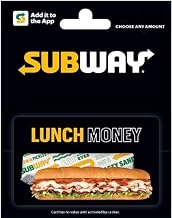 SUBWAY Gift Card