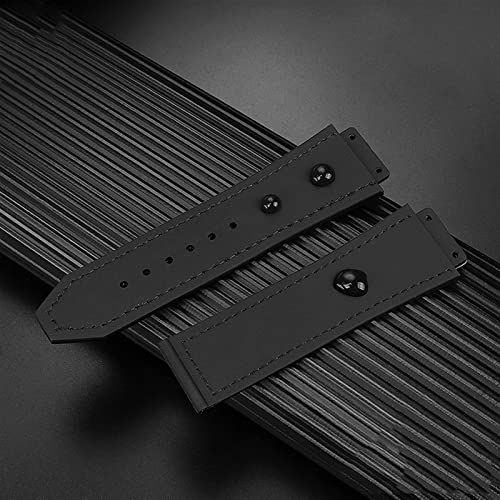Bracelet de montre en cuir véritable Hublot Big Bang pour remplacer un bracelet usé avec outils - 4