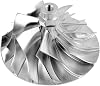 WW0360 GT37 - Wicked Wheel 2 Billet Turbo Compressor Wheel - Replacement for Ford F250 F350 Super Duty 6.0L Powerstroke Diesel 2003-2004 Weonefit