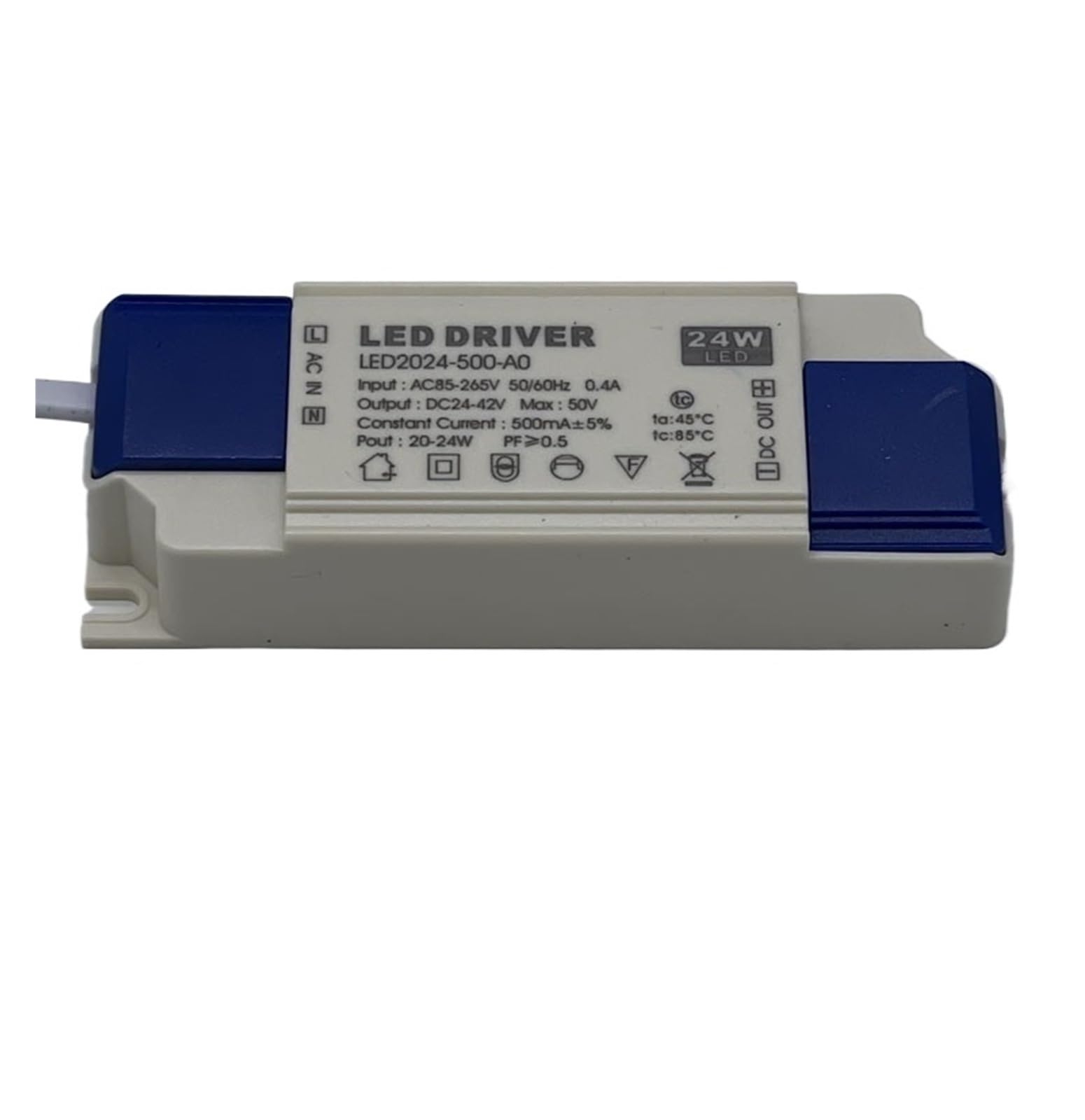 Ballast du pilote LED 25W pour panneau plat et luminaire de cuisine