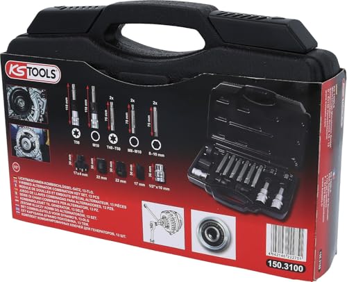 KS Tools 150.3100 Lichtmaschinen-Kombischlüssel-Satz, 13-tlg. – Ansicht 4