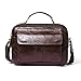 Produktbild Poooooi Business Aktentasche Leder Mann Tasche Männer Schultertasche Messenger Bag Beiläufigen Männer Art Und Weise S-Aktenkoffer,Braun