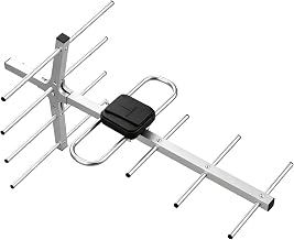 Digital TV Antenna Outdoor,HD Antenna for Smart TV Outdoor | Supports Attic/Roof Antenna,360°Reception 4K 1080P,32.6ft Cable,Long Range Reception