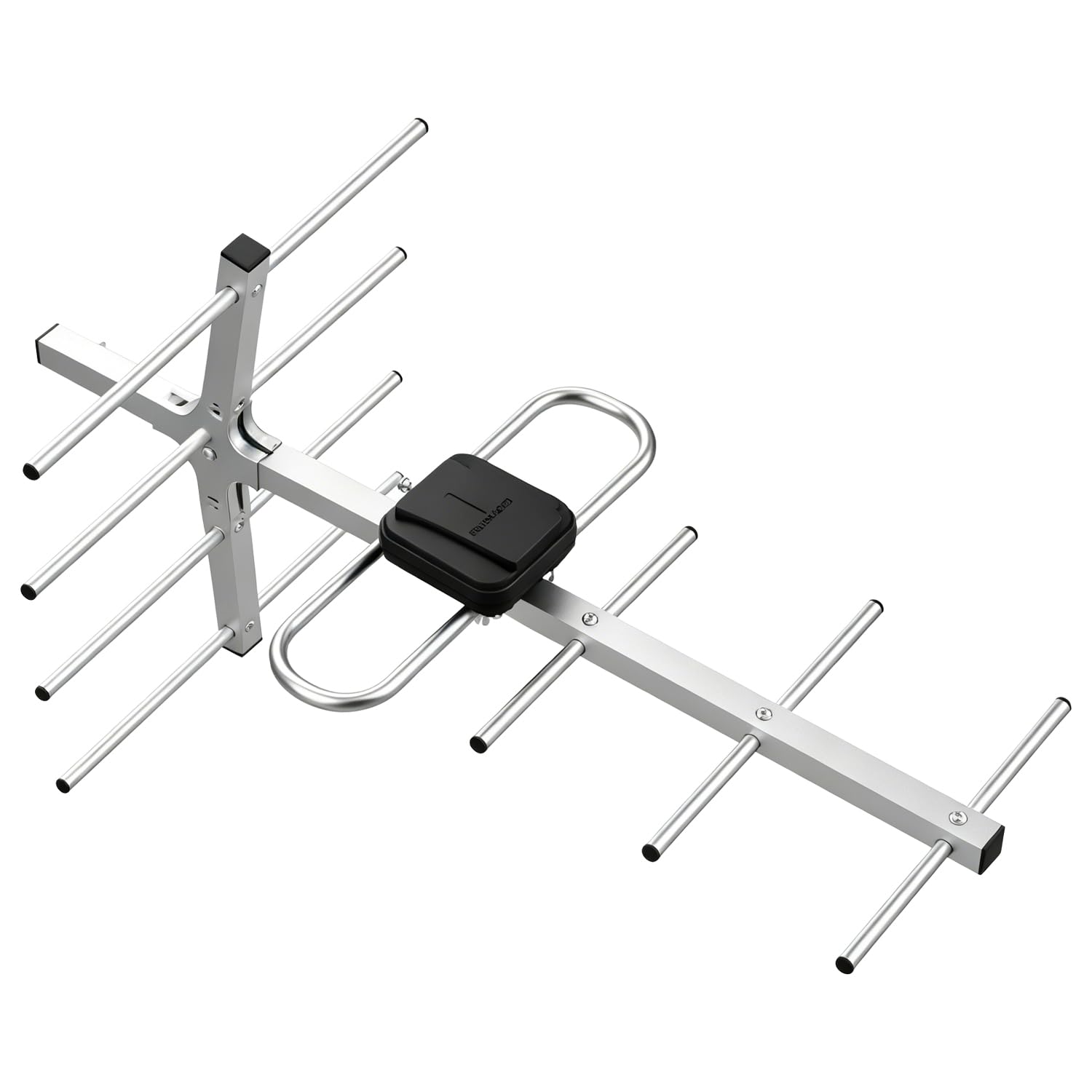 Yagi - Antenna digitale HDTV per esterni, antenna TV satellitare HD, rotazione direzionale a 360 gradi e lungo raggio con UHF/VHF (AP037-02-US)