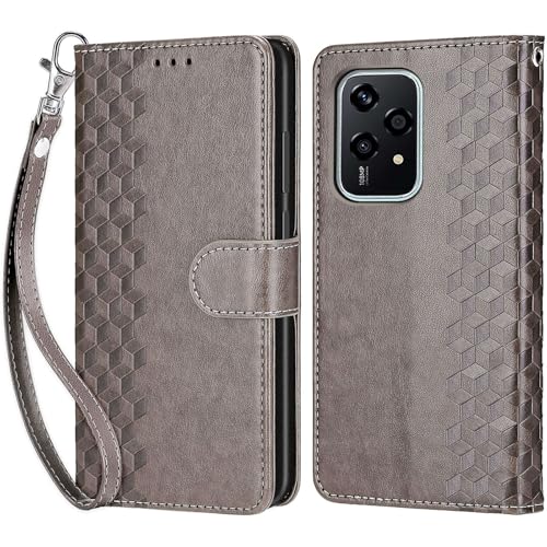 KENHONER Handyhülle für Honor 200 Lite Hülle, Grau