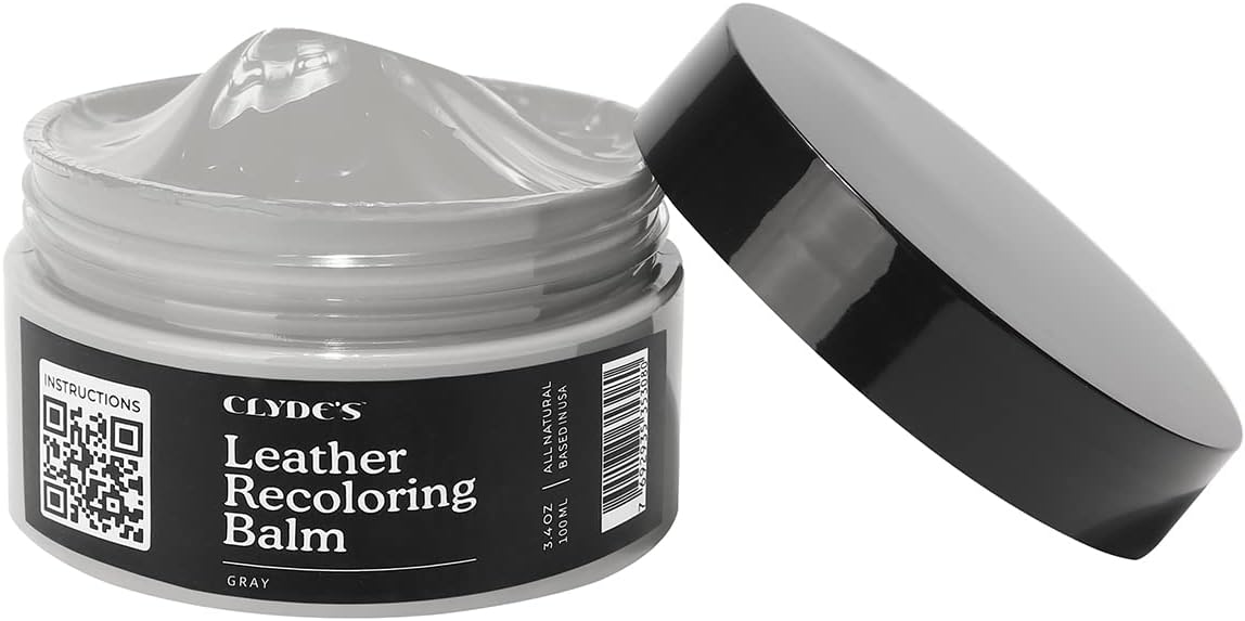 Clyde's™ Recoloring Balm | Non-Toxic Material Dye & Restorer for Furniture, Car Seats, & More | 23 Colors