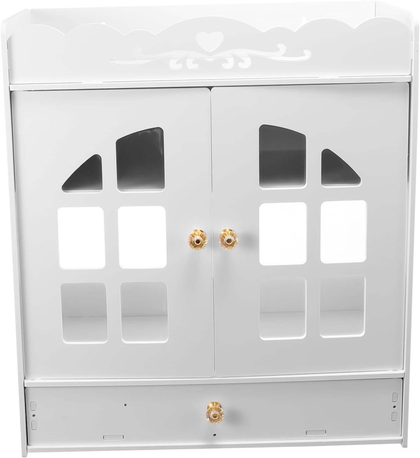 Bathroom Shelves Wall Mounted Restroom Organizer Wall Mount Cabinet for Bathroom Supplies