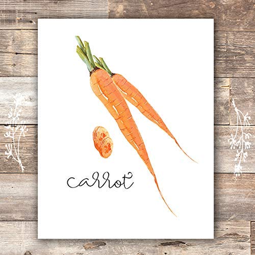 Kitchen Wall Decor Art Prints - Botanical Prints - (Set Of 6) - Unframed - 8X10S #TOP7