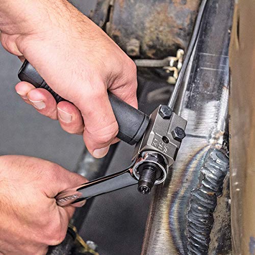 Eastwood Double Flaring Tool On Car Flaring Tool for 3/16 in. Tubing for Car Repair Brake Fuel Line - Thumbnail 4