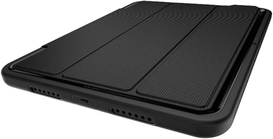 Tablet Case for iPad Pro 9.7 Anti-Drop Foldable Magnetic Smart Protection Cover with Auto Wake/Sleep for Apple iPad Pro 9.7 (2016) / A1674 / A1675 / A1673 (Black)