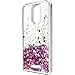 T-Mobile Revvl Plus case, Skmy Liquid Glitter Sparkle Girl Women Cute Clear TPU+Shockproof Hard PC Protective Case for T-Mobile/Coolpad Revvl Plus 6" (Not for Alcatel Revvl) (Rose Gold)