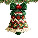 GTFYUDGH Weihnachtshaken-Set, Weihnachtsglocken zum Häkeln – Kunstbedarf für Anfänger...